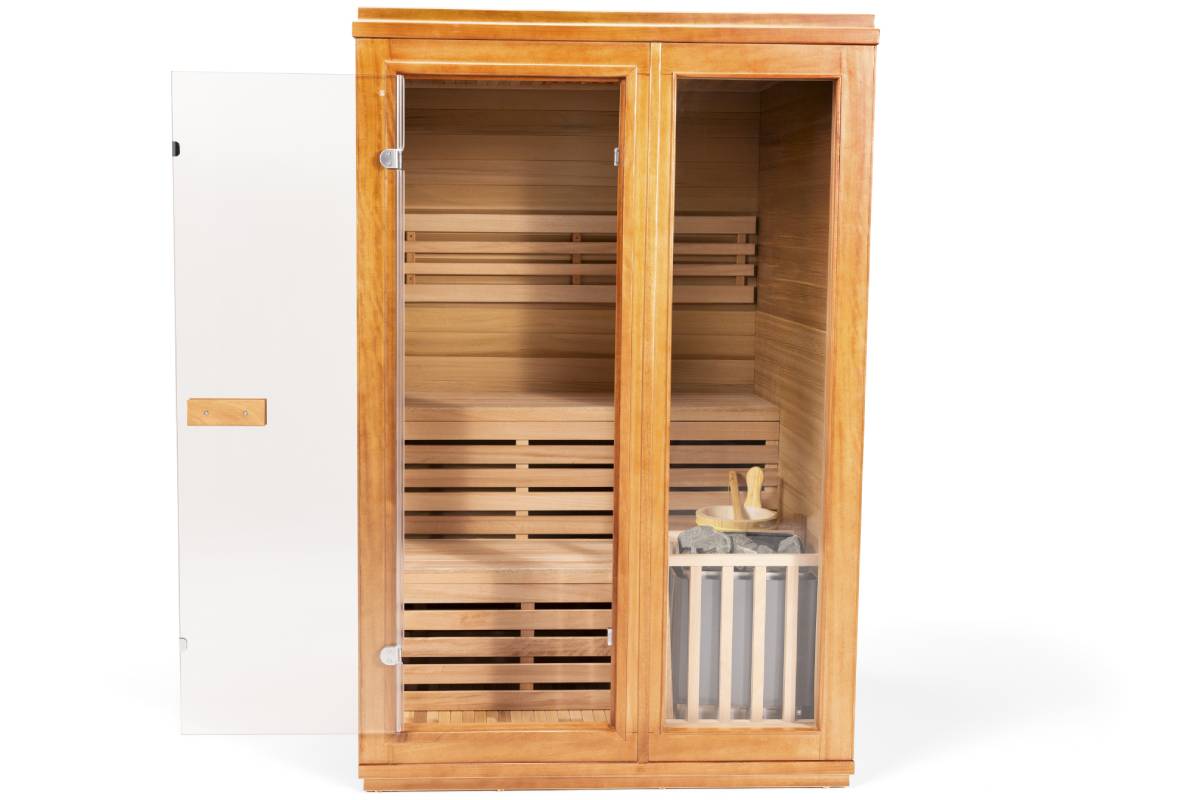 Traditional Wooden Sauna