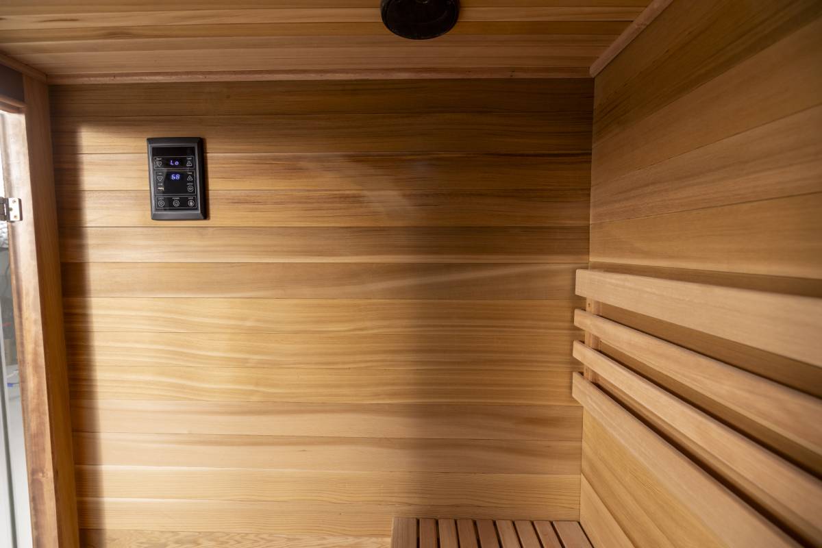 Traditional Wooden Sauna