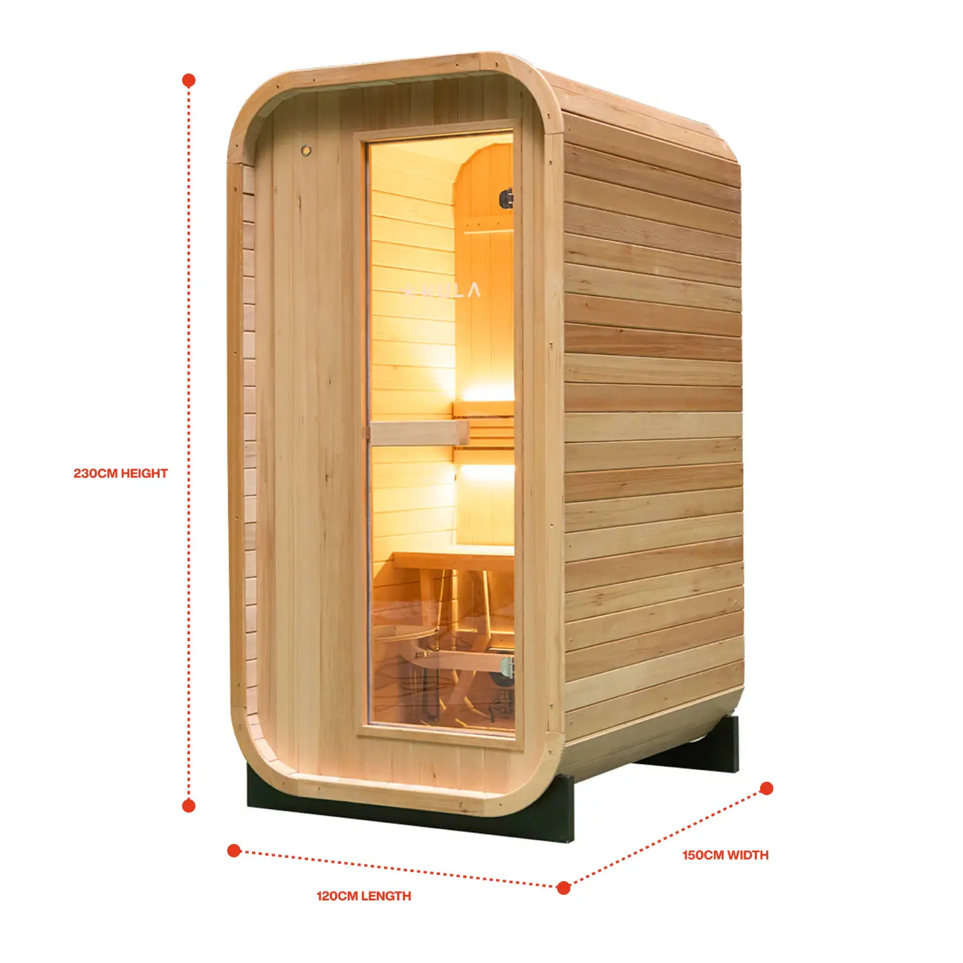 KULA Cube Outdoor Sauna