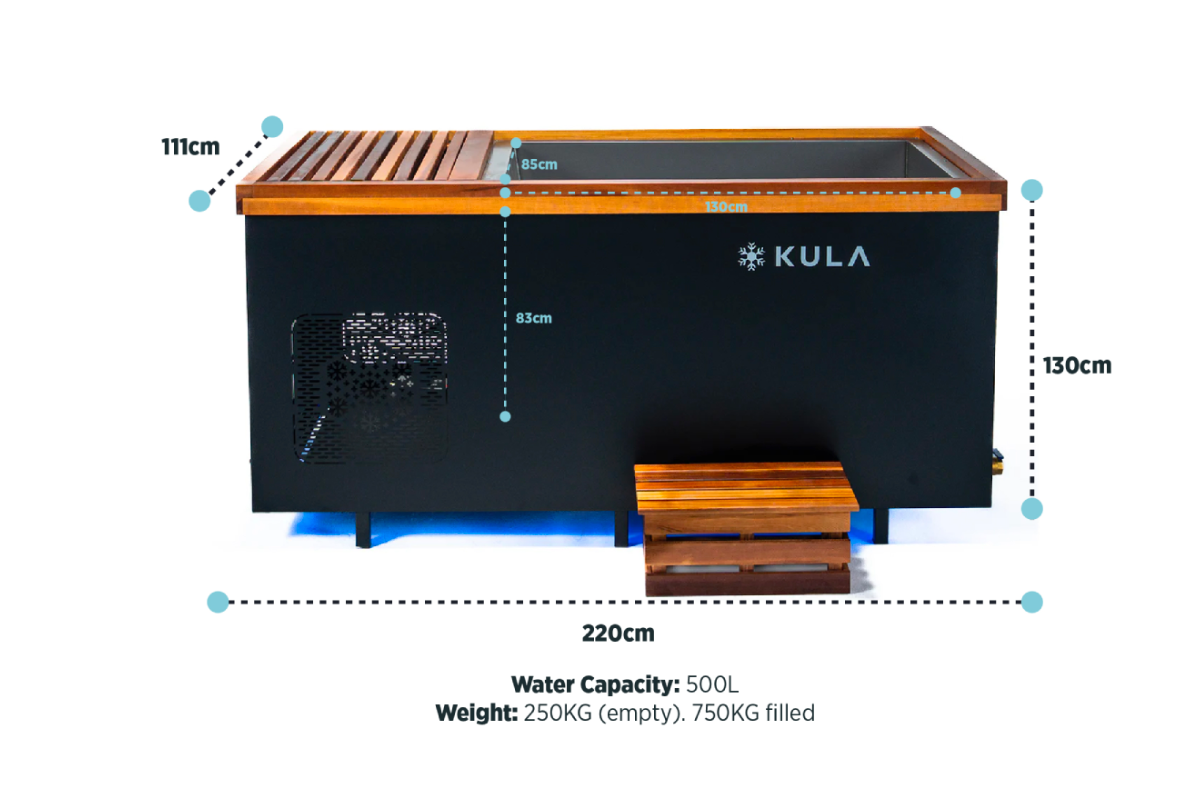 حوض لوكس للغطس البارد