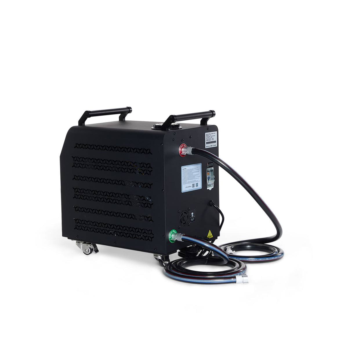 KULA Alpha Chiller 1HP side view with connection pipes
