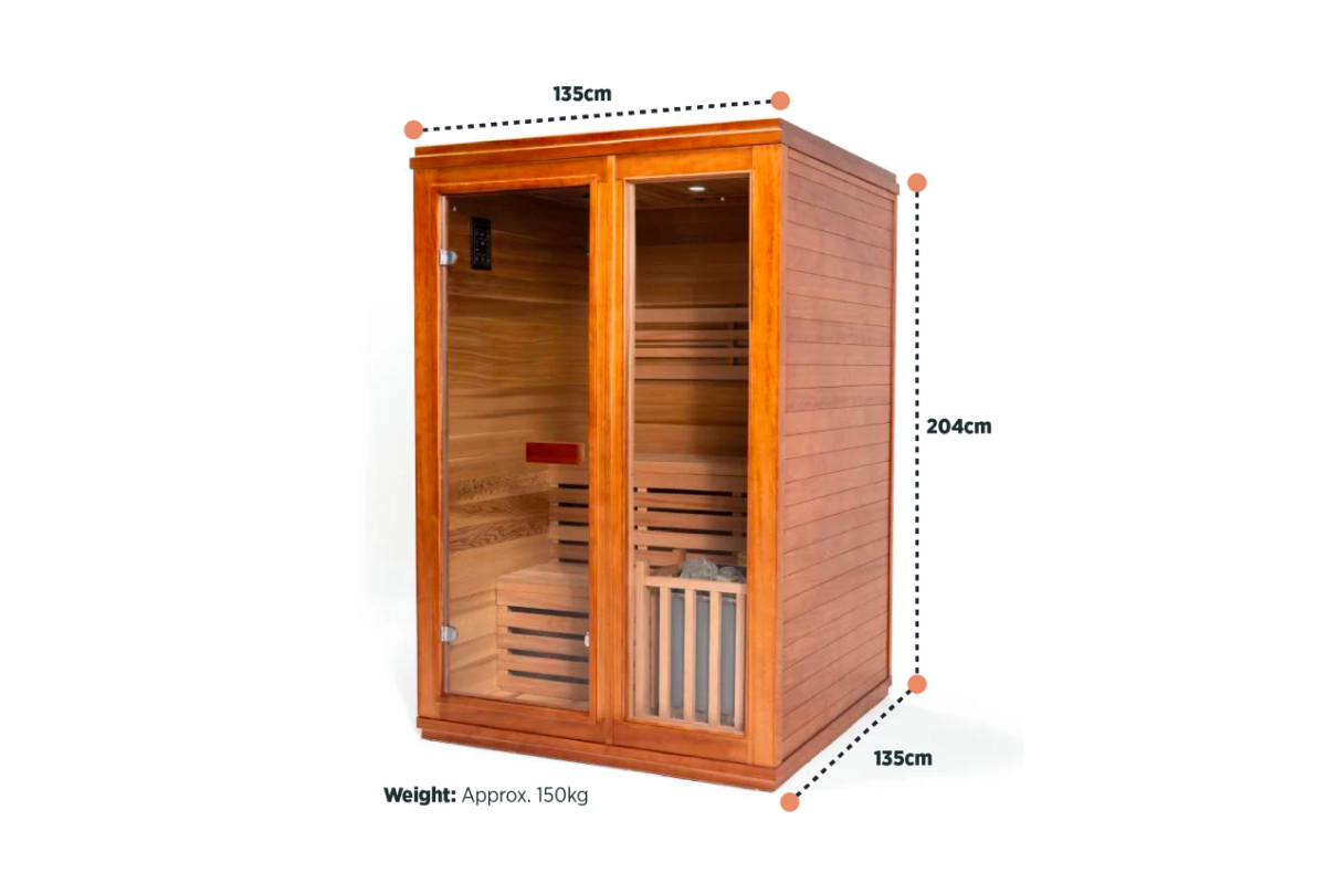 Traditional Wooden Sauna