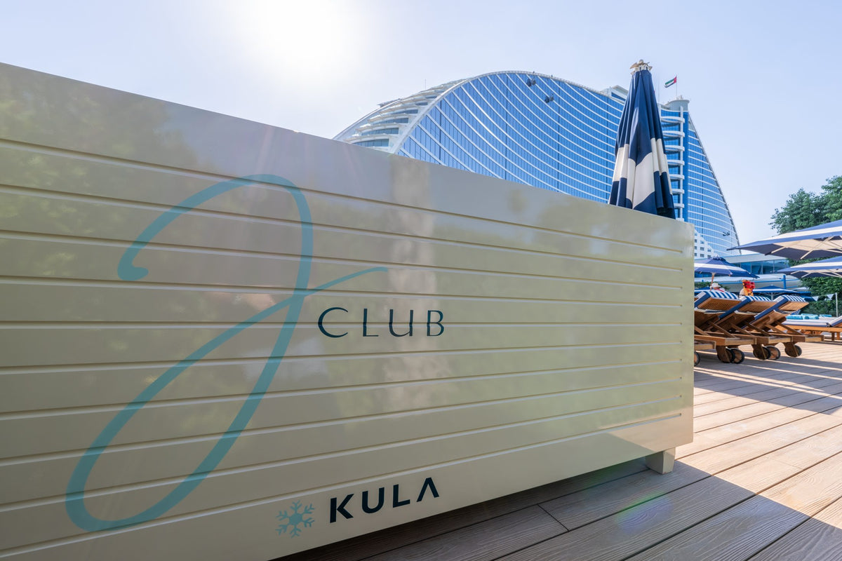 J Club branded KULA bespoke cold plunge, Dubai