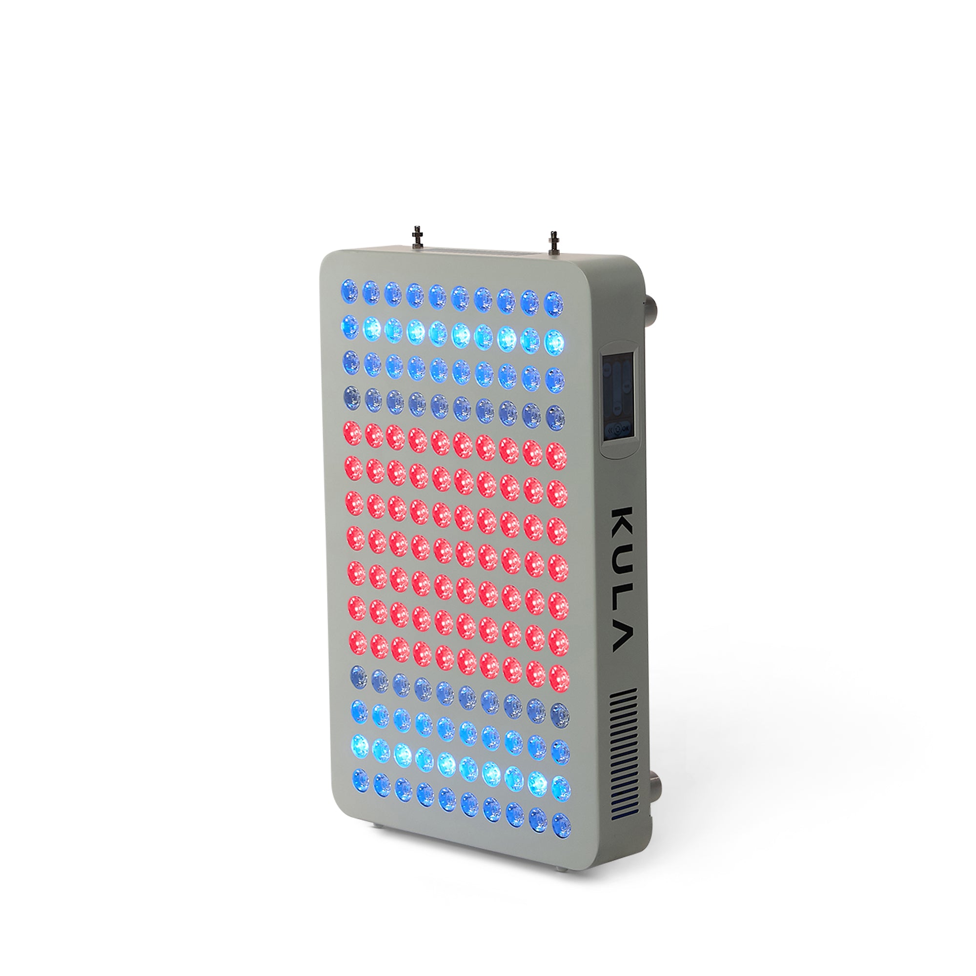 KULA THRYV Compact red light panel switched on